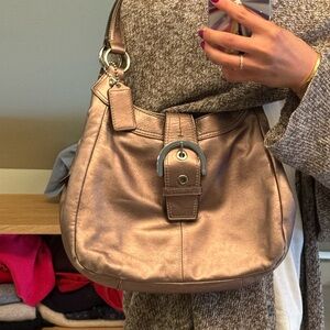 Vintage Coach Hobo Buckle Bag